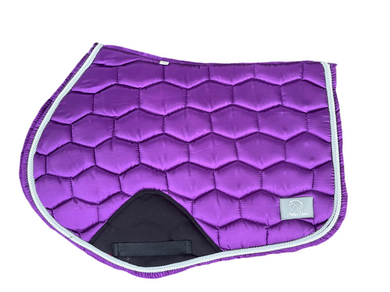 LUXE JUMP SADDLE PAD - PURPLE
