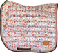 Blush Bloom Dressage saddle pad