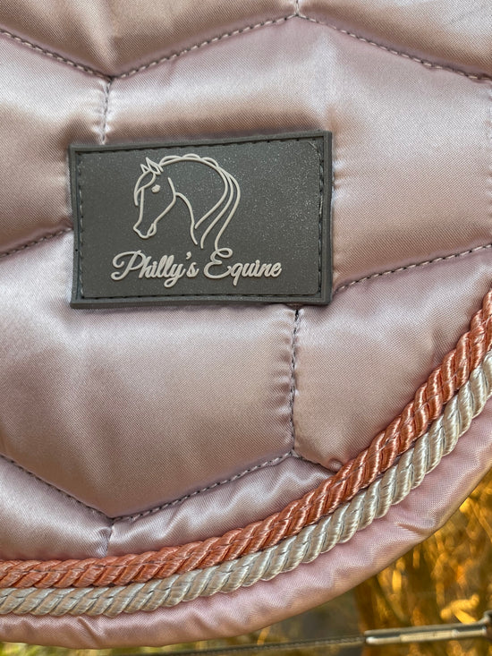 LUXE DRESSAGE SADDLE PAD - ROSE