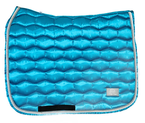 LUXE DRESSAGE SADDLE PAD - TURQUOISE