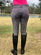 Grey/Pink Breeches